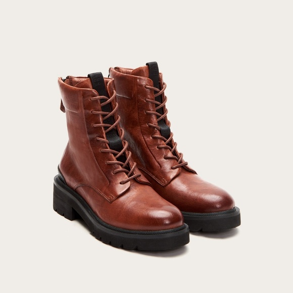 allison combat boot frye